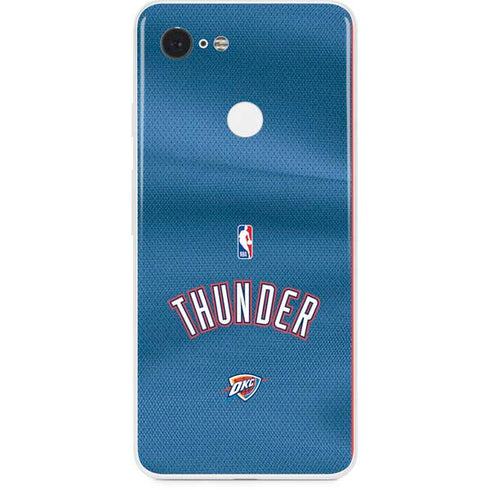 NBA Oklahoma City Thunder Jersey Google Pixel 3 Skin